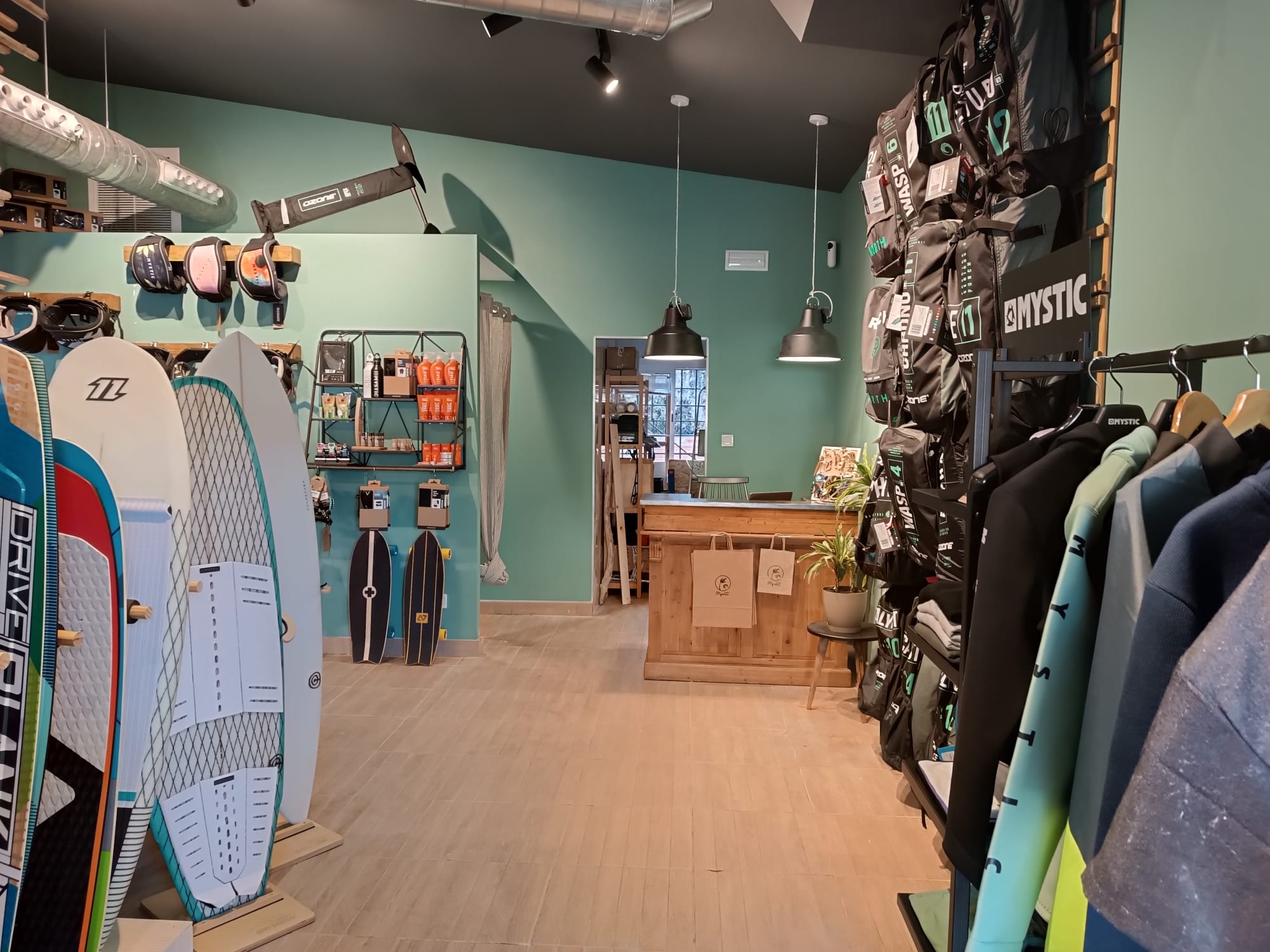 Surf shop in Castelldefels